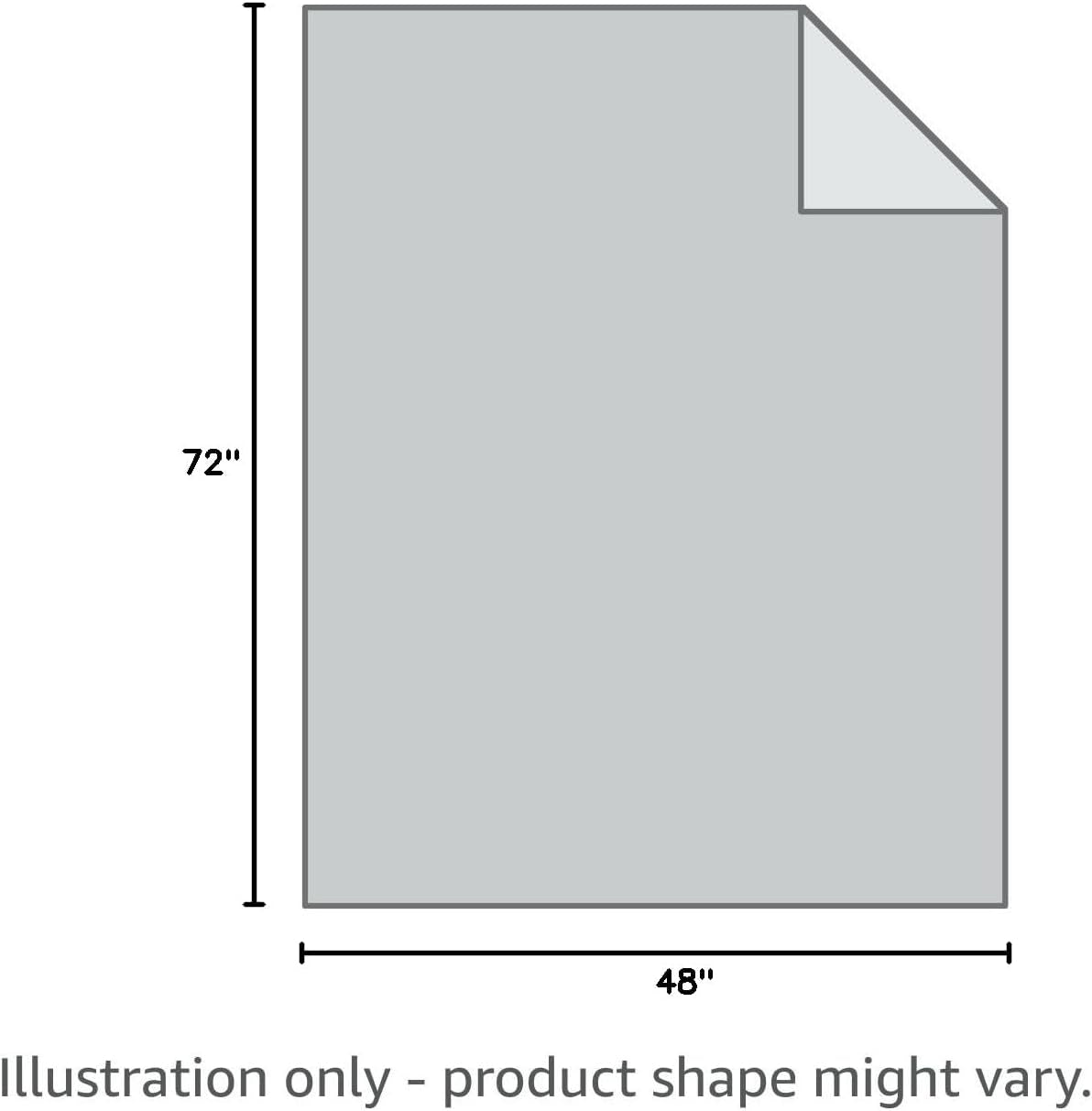 Weighted Fleece Blanket 15Lbs for Twin Size Bed, Mr.Sandman Cozy Sherpa Heavy Blanket for Adults Relieve Stress - 48"X72" Navy Blue